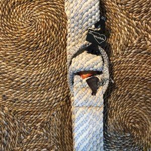 Women White Wide Belt